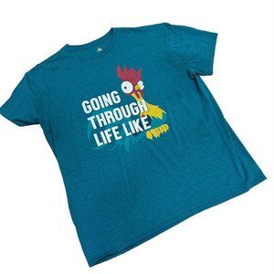 EUC Mens Hei-Hei Moana Disney shirt